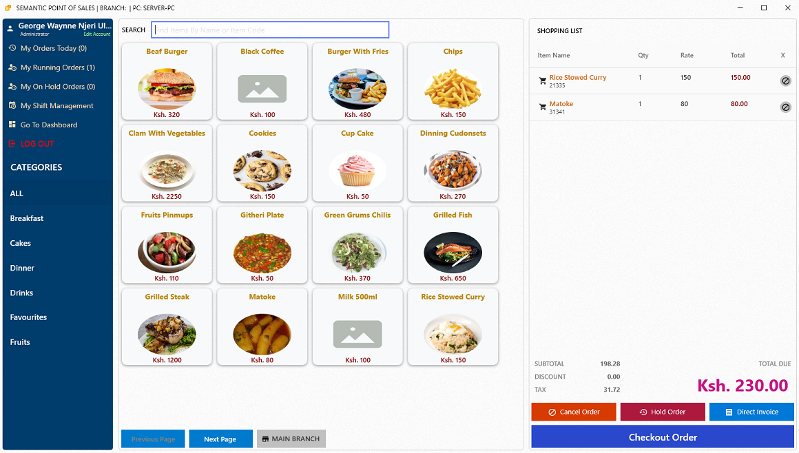 Semantic POS logó